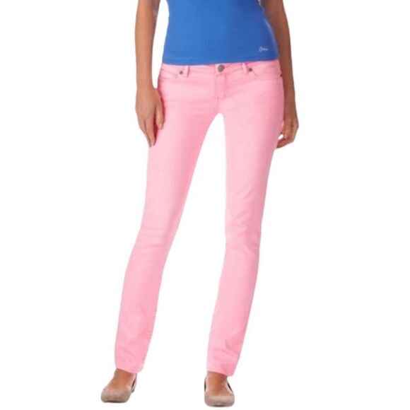 Aeropostale Bayla Skinny Jeans 0 Pink - Picture 1 of 4